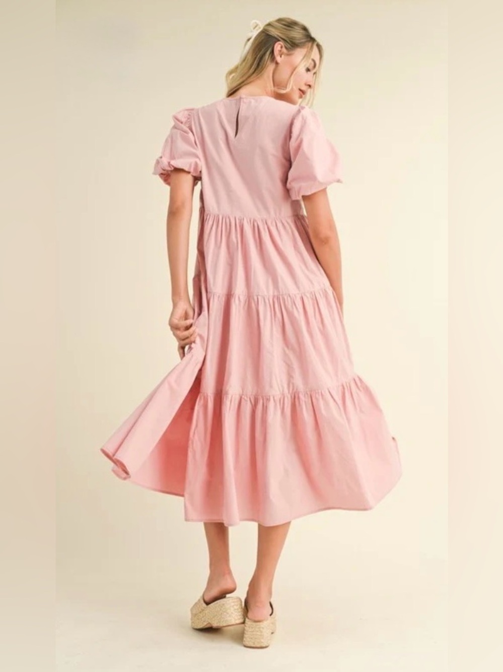 Anthropologie x & Merci crochet Emerson Dress midi - Picture 2 of 9